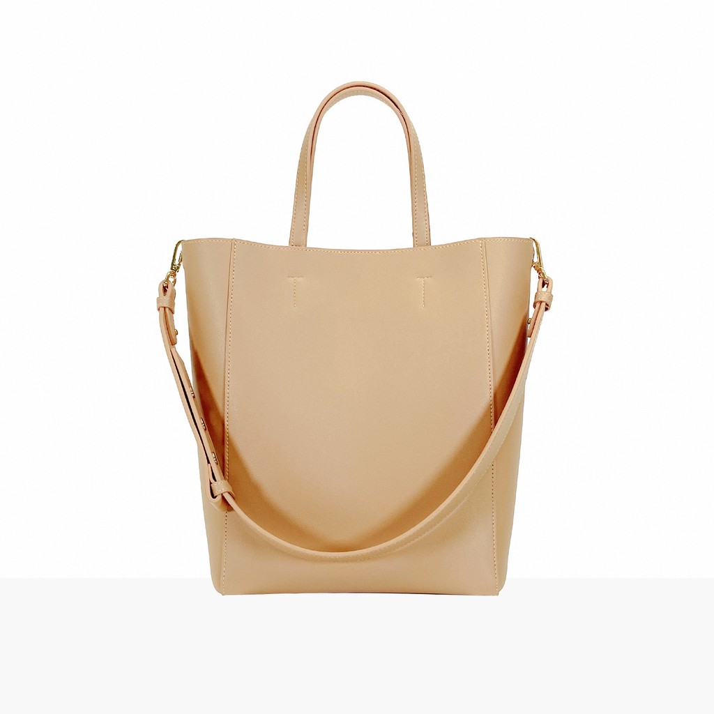 Knack.bag -Tote bag (L) - Sand (สีทราย) กระเป๋าถือกระเป๋าสะพาย