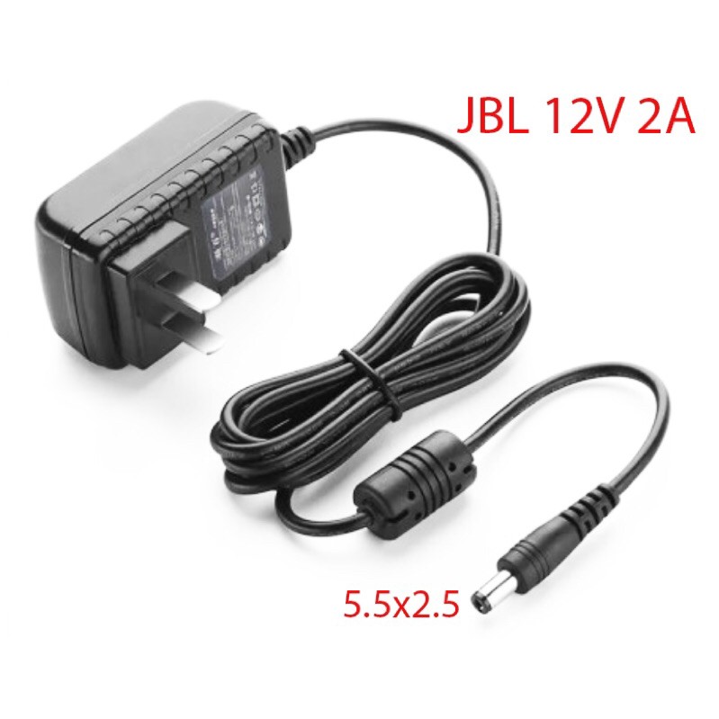 JBL FLIP portable Bluetooth speaker power adapter 12V 1.5A 2A wireless Bluetooth audio charger ลำโพง