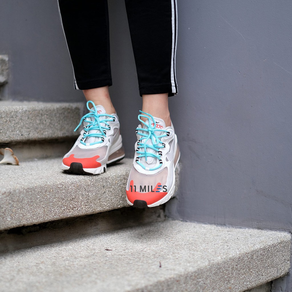 ☁❣●【special offer】 ของแท้ !!!! พร้อมส่ง รองเท้าผ้าใบผู้หญิง Nike รุ่น Nike W Air Max 270 React
