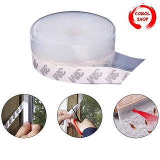 COBOL Self Adhesive Door Seal Strip Weather Stripping ยางซิลิโคนประตู ซีลกันเสียงประตู Windows Stripping 25 มม.