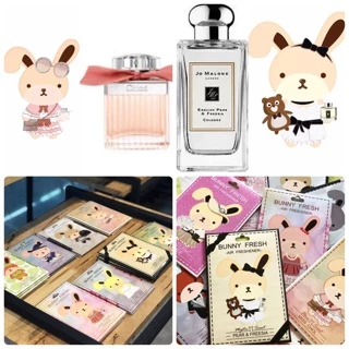 ล็อตใหม่ พร้อมส่ง 🐰แผ่นน้ำหอมปรับอากาศ Bunny fresh บันนี่เฟรส ของแท้ ส่งด่วน