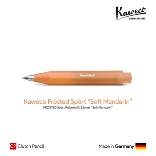 Kaweco Frosted Sport "Soft Mandarin" 3.2mm Clutch Pencil - ดินสอคลัชต์คาเวโก้ฟรอสต์สปอร์ต สีส้มพาสเทล