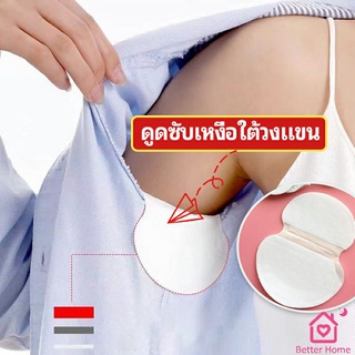 แผ่นซับเหงื่อ กันเหงื่อ ใต้วงแขน antiperspirant sticker