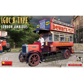 MI38021 LGOC B-TYPE LONDON OMNIBUS 1/35