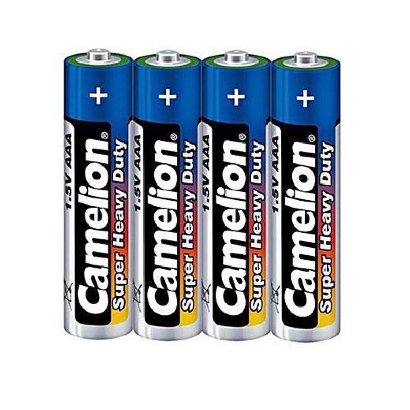 Camelion ถ่าน 2A(AA) / 3A(AAA) / รุ่น Super Heavy Duty (1 Pack มี 4 ก้อน)