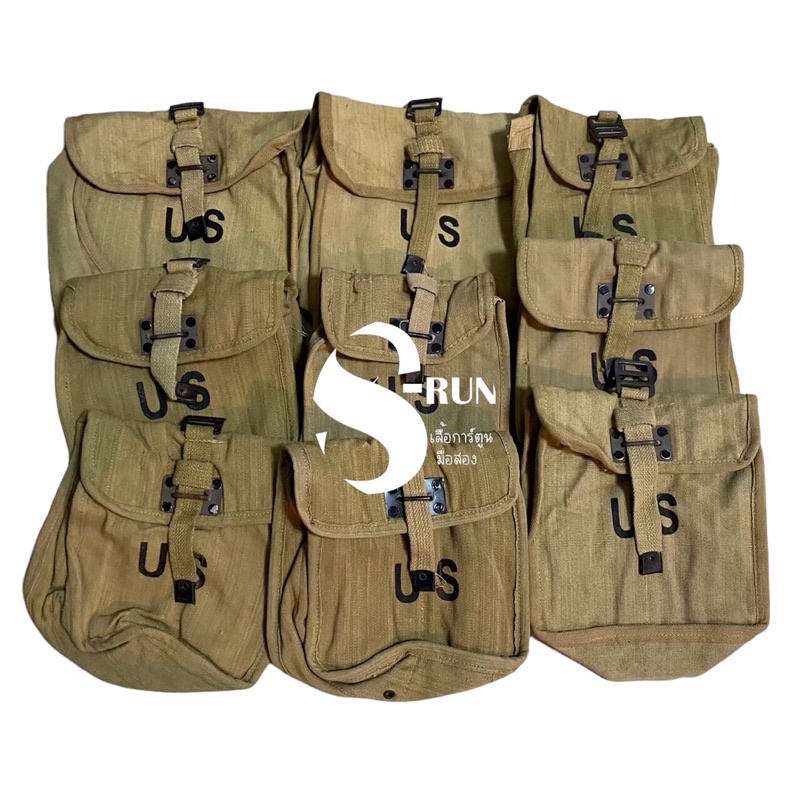 กระเป๋าทหาร Us งานเก่าแท้