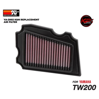 กรองอากาศ K&amp;N FOR YAMAHA TW200 (YA 2002)