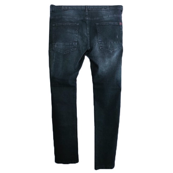 กางเกงยีนส์ชาย Denim Premium ขากระบอก สียีนส์/สีดำ ราคา ถูกที่สุด ดีลบีเคเค แกลเลอรีภาพที่ 2