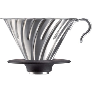 Hario ฮาริโอะ V60 ที่ดริปกาแฟสแตนเลส VDM-02HSV k728