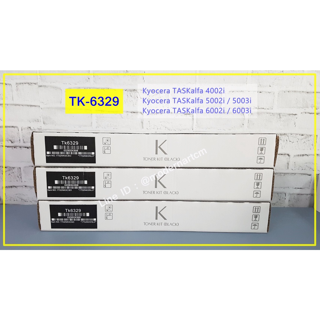 TK-6329 หมึกเครื่องถ่ายเอกสารของเทียบเท่า หมึกคุณภาพนำเข้า สำหรับ Kyocera TASKalfa 4002i 5002i 5003i 6002i 6003i