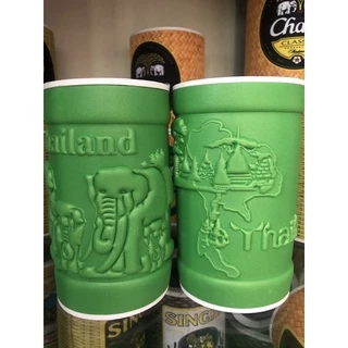 ปลอกเก็บความเย็นเครื่องดื่ม ปลอกเบียร์ งานปั้มนูน หนา สวย ชัด Beer Bottle Cooler Drink Holders