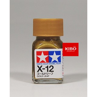 สีสูตรอีนาเมล TAMIYA X-12 Gold (10 Ml)