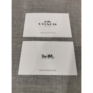 ใหม่ แท้ 100% coach care card brandname bag accessories