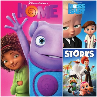 DVD หนังการ์ตูน - Home☆Boss Baby☆Storks มัดรวม 3 เรื่องดัง #หนังการ์ตูน #แพ็คสุดคุ้ม