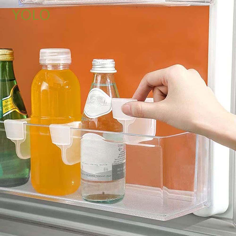 YOLO Plastic Refrigerator Divider Creative Kitchen Tool Fridge Space ...
