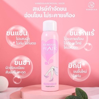 Vanekaa Removal Hair 120 ml. วานีก้า รีมูฟวัล แฮร์