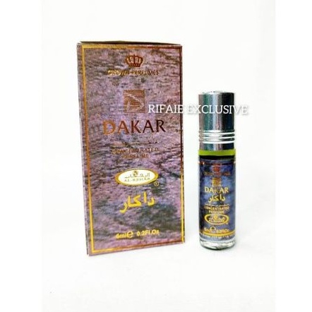 น้ำหอมอาหรับ Dakar by Al-Rehab น้ำหอม Woody Aromatic สำหรับผู้ชาย