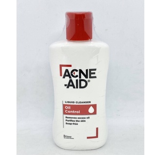 แอคเน่-เอด ลิควิด เคลนเซอร์ สูตรสำหรับผิวมัน เป็นสิวง่าย ACNE-AID LIQUID CLEANSER Oil Control 100 ml