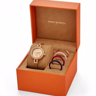 Tory BURCH นาฬิกาข้อมือ ของแท้ สําหรับผู้หญิง 4029 4037 2100