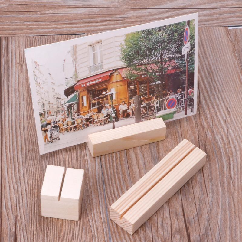 SEL♀ Clamps Stand Card Message Crafts Memo Clips Photo Holder