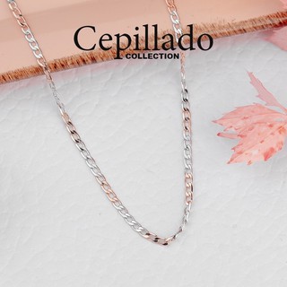 สร้อยคอ อิตาลี 18k สองกษัตริย์ ลายใหม่(Cepillada)พร้อมส่ง