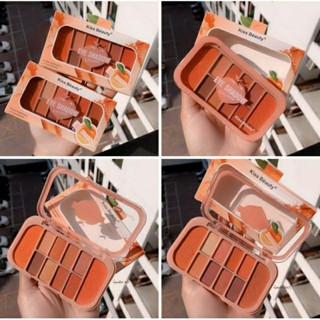 Kiss Beauty Eyeshadow &amp; Blusher อายชาโดว์พีช