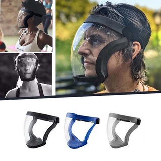 Anti-fog Full Face Shield Super Protective Head Cover Transparent Safety Mask