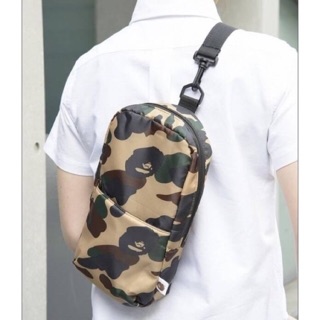 มาแล้วๆๆ BAPE Cross body bag แท้ 100% กระเป๋าสะพาย