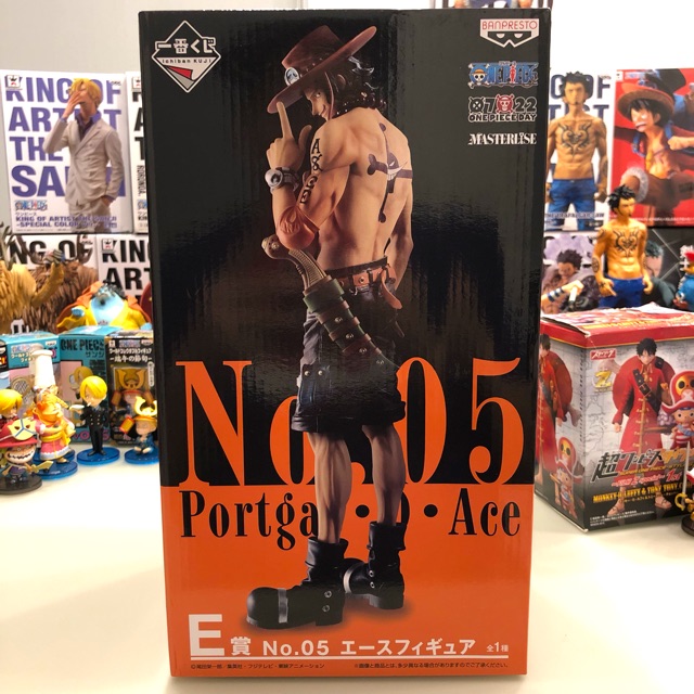 โมเดลวันพีช เอส ของแท้ แมวทอง 🇯🇵 มือ1 Banpresto One Piece The Best Edition Masterlise Ichiban Kuji E /Portgas D. Ace