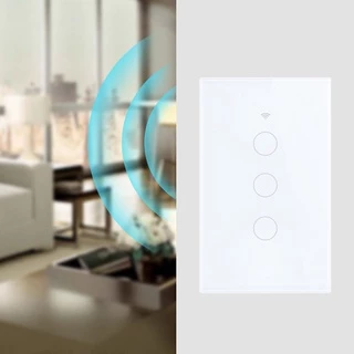 Tuya แป้นสวิตช์ Wi-Fi เปิดปิด ตั้งเวลานอกบ้านได้ผ่านแอป (LSP) สั่งงานด้วยเสียง Google Home/Alexa
