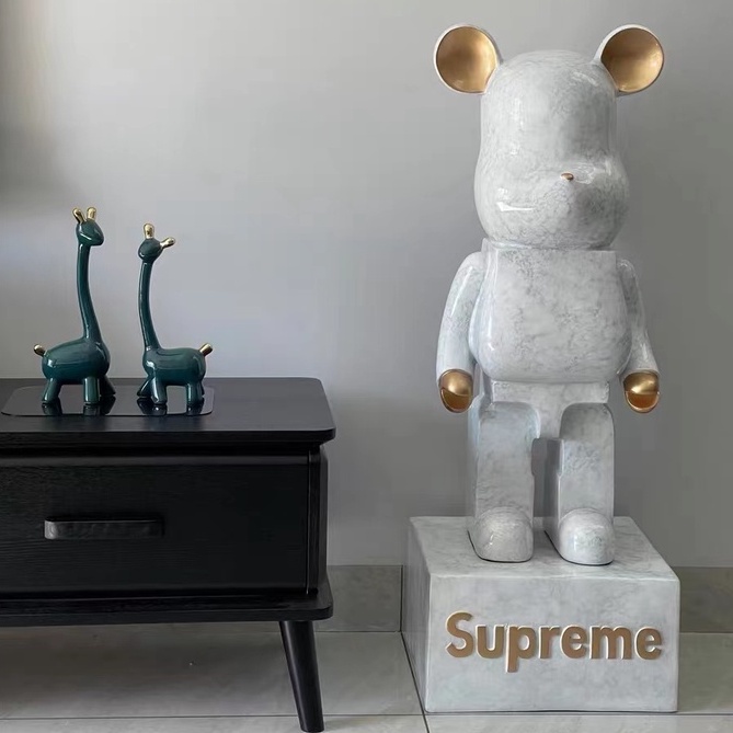 กระปุกออมสิน ใส่เหรียญ รูปตุ๊กตาหมี Bearbrick น่ารัก เรียบง่าย สร้างสรรค์ สําหรับผู้ใหญ่ และเด็ก