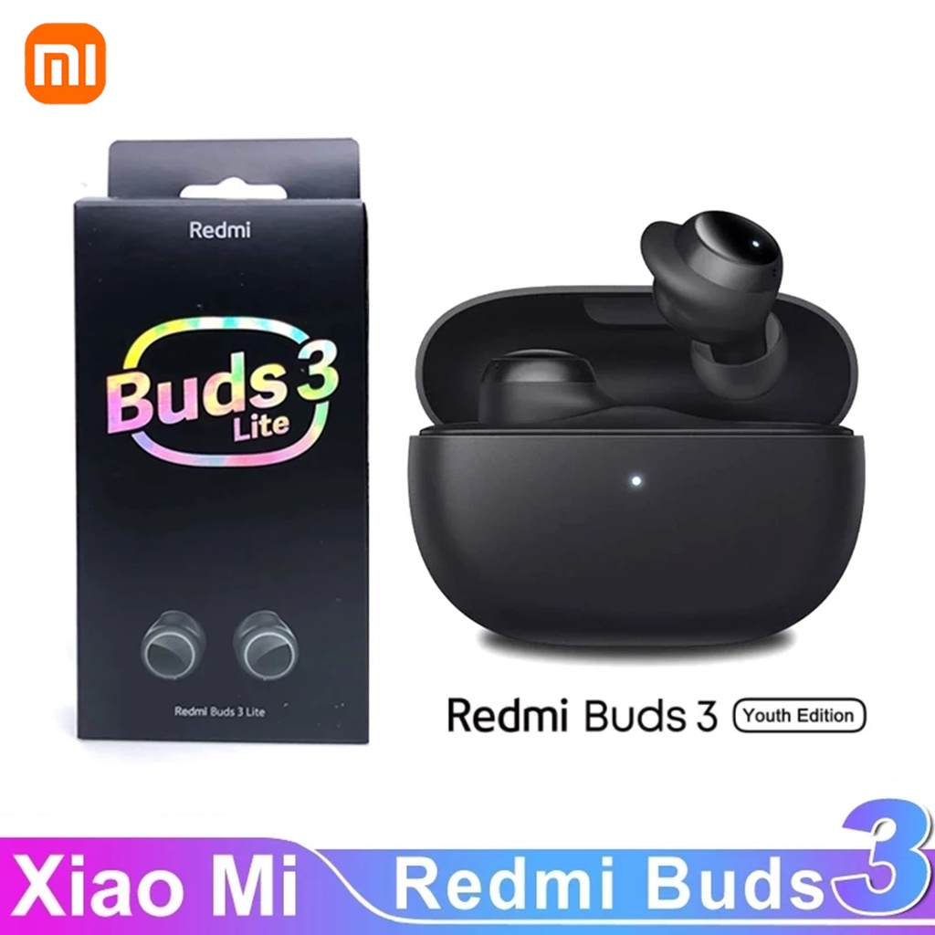 Xiaomi Redmi Buds 3 หูฟัง Youth Edition IP54 กันน้ํา บลูทูธ 5.2 อินเอียร์ TWS หูฟังทรูไร้สาย