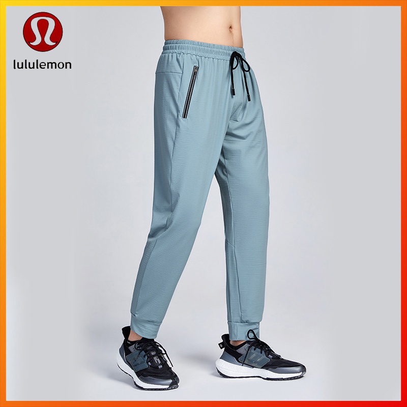Lululemon ใหม่ กางเกงโยคะ กางเกงวิ่ง มีกระเป๋า สําหรับผู้ชาย c653