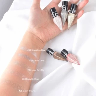 LAMUSELAND อายไลเนอร์ แบบเหลว ขนาดเล็ก มี 5 เฉดสี สำหรับการแต่งตา LK102
