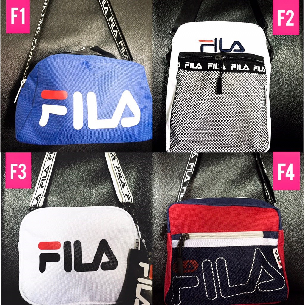 กระเป๋าสะพายข้างFila (ภาพถ่ายจากสินค้าจริง)