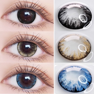 Jewelens คอนแทคเลนส์ สีน้ําตาล สีเทา สีดํา สําหรับแต่งหน้า 2 ชิ้น 1 คู่