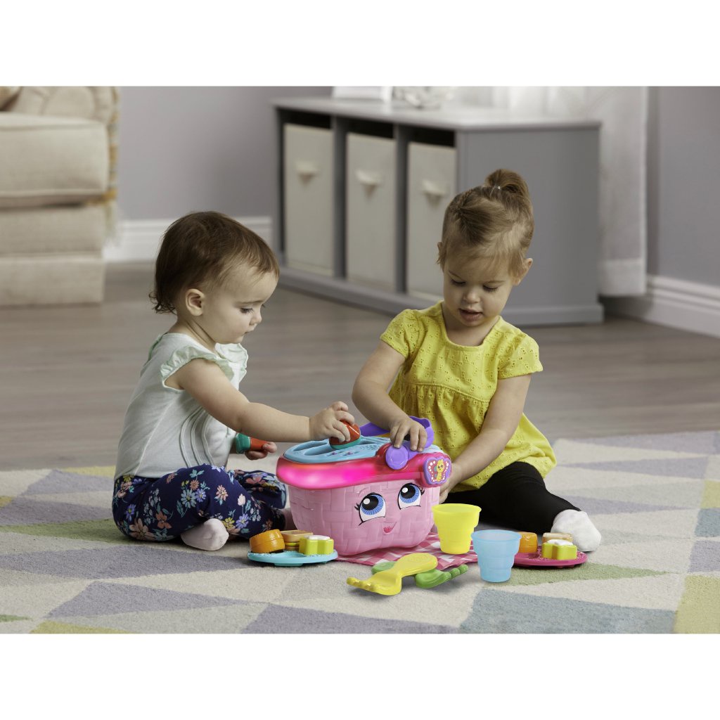LeapFrog Shapes & Sharing Picnic Basket Pink (6 Months+) LOXn