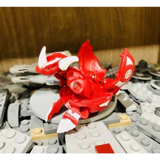 BAKUGAN Helix Dragonoid Gundalian Invaders TARGET Red Pyrus Figure Mecha Sega