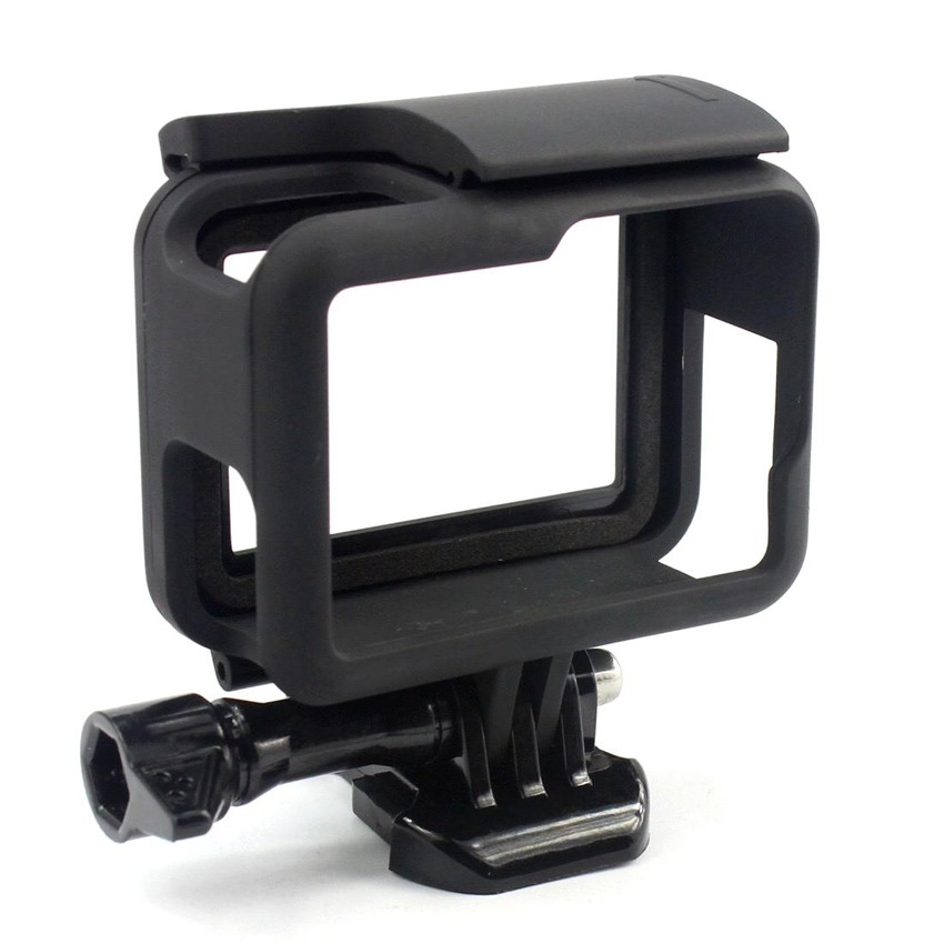 Frame for GoPro Hero 7/6/5 Housing Border Protective Shell Case for GoPro Hero 7/6/5 with Movable Socket and Screw