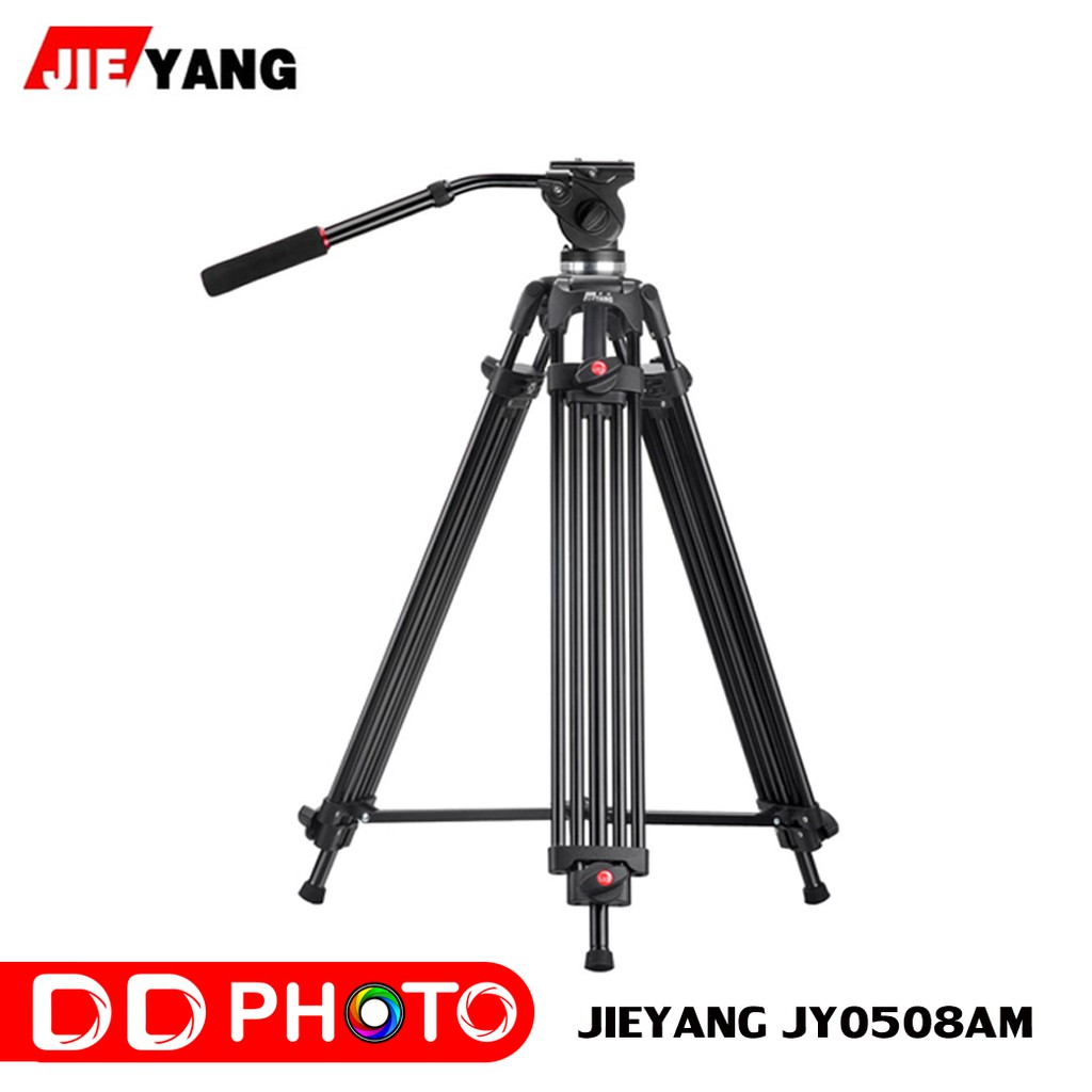 JIEYANG JY0508AM ​​ Max Load 5KG Camera Tripod For Video Stand DSLR
