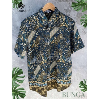 เสื้อเชิ้ตฮาวาย สไตร์Bariss ลายBUNGA