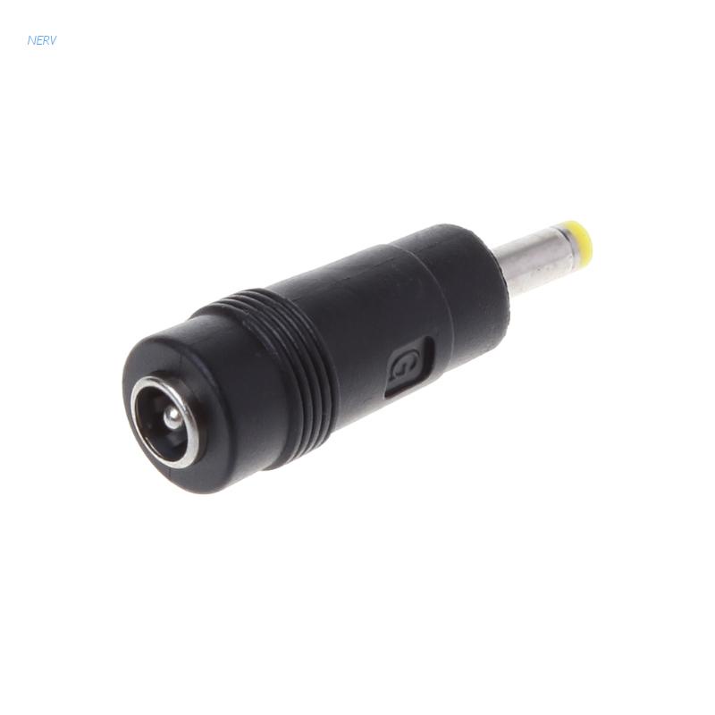 5.5 x 2.1mm Female Jack To 4.0 x 1.7mm Male CCTV for DC Power Plug Connector Ada