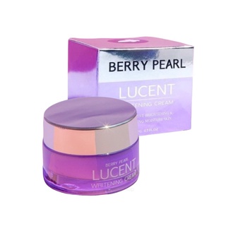 LUCENT Berry Pearl Whitening Cream  ครีมทาหน้าลูเซ้นท์ เบอร์รี่เพิร์ล ขนาด 20 กรัม