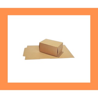 (100ใบ) กล่องเค้กชิ้น แม็ค ขนาด 4x6x3 นิ้ว_INH100