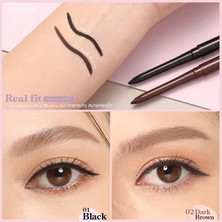 ถูก/แท้/มีไลฟ์ อายไลน์เนอร์ MEILINDA Real Fit Pencil Liner ดินสอเขียนขอบตา เขียนขอบตา เขียนตา กรีดตา ตาคม กันน้ำ