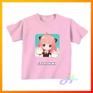 เสื้อยืด พิมพ์ลายอนิเมะ Chibi Anya Forger Sweet Spy X Family 277 สําหรับเด็กผู้หญิง