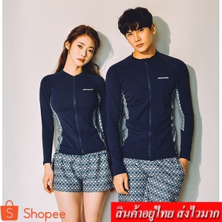 Clothing Fashion เซตชุดว่ายผู้ชาย + เซตชุดว่ายน้ำผู้หญิง รุ่น 9120