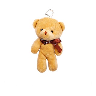 【ของขวัญปีใหม่】พวงกุญแจ ตุ๊กตาหมี ห้าสี น่ารักมาก ของเล่น SD2372