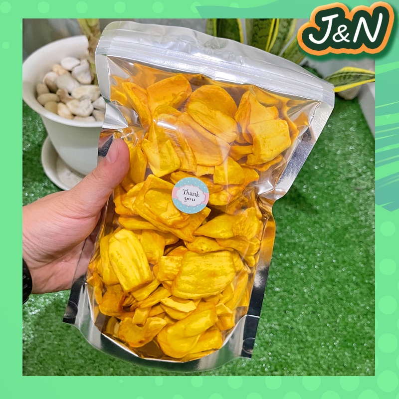 J&N ขนุนอบกรอบ ผักอบกรอบ ผักอบ ขนุน ขนุนอบ AAA 170,40 กรัม ผักอบกรอบพิมรี่พาย ผลิตใหม่ตลอด ไม่เหม็นหืน - รูปที่ 5