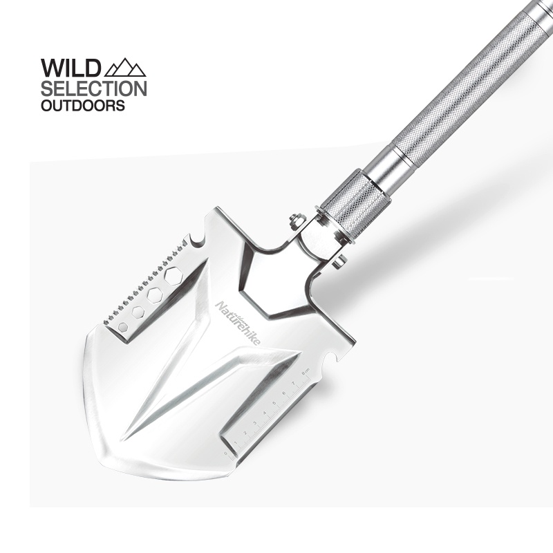 พลั่ว จอบ ขุดดิน พลั่ว อเนกประสงค์ NatureHike Multifunctional Outdoor Shovel NH20GJ002